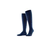 Burlington Leeds M Kh coton laine unies 1 paire, Chaussettes longues Homme, Bleu Marine 6120, 40-46