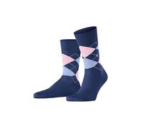 Burlington Manchester M So coton fantaisie 1 paire, Chaussettes Homme, Bleu Night Blue 6583, 40-46