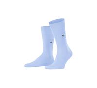 Burlington Dublin M So coton unies 1 paire, Chaussettes Homme, Bleu Light Blue 6257, 40-46