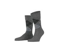 Burlington Dundee M So laine viscose fantaisie 1 paire, Chaussettes Homme, Gris Carbon Mel 3975, 40-46