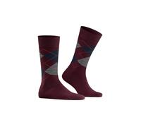Burlington Edinburgh M So laine fantaisie 1 paire, Chaussettes Homme, Rouge Claret 8435, 40-46