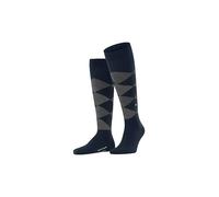 BURLINGTON Chaussettes montantes homme EDINBURGH 40-46 marine bleu marine