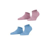 BURLINGTON Chaussettes sneaker femme lot de 2 EVERYDAY 36-41 bleu clair bleu