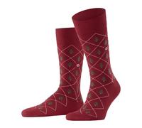 Burlington Christmas Tree M So coton fantaisie 1 paire, Chaussettes Homme, Rouge Cranberry 8033, 40-46