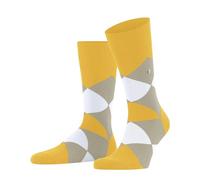 Burlington Clyde M So coton fantaisie 1 paire, Chaussettes Homme, Jaune Mustart 1318, 40-46