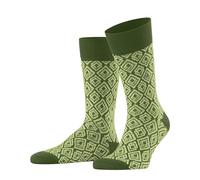 Burlington Coastal Couture M So coton fantaisie 1 paire, Chaussettes Homme, Vert Palm Tree 7613, 40-46