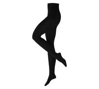 Burlington Cosy Cottage W Ti coton laine fantaisie 1 paire, Collants Femme, Noir Black 3000, 40-42