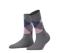 Burlington Covent Garden W So coton fantaisie 1 paire, Chaussettes Femme, Gris Concrete Melange 3615, 36-41