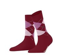 Burlington Covent Garden W So coton fantaisie 1 paire, Chaussettes Femme, Rouge Passion 8048, 36-41