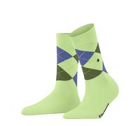 Burlington Covent Garden W So coton fantaisie 1 paire, Chaussettes Femme, Vert Jade 7434, 36-41