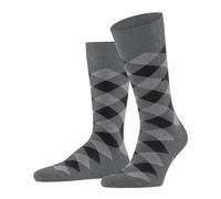 Burlington Danny M So coton fantaisie 1 paire, Chaussettes Homme, Gris Light Grey Melange 3390, 40-46