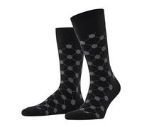 Burlington Daybreaker M So coton fantaisie 1 paire, Chaussettes Homme, Noir Black 3000, 40-46