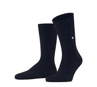 Burlington Dover M So laine unies 1 paire, Chaussettes Homme, Bleu Marine 6120, 40-46