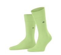 Burlington Dublin M So coton unies 1 paire, Chaussettes Homme, Vert Jade 7434, 40-46