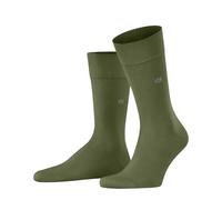 Burlington Dublin M SO coton unies 1 paire, Chaussettes Homme, Vert (Salvia 7472) nouveau - écologique, 40-46