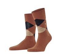 Burlington Dundee M So laine viscose fantaisie 1 paire, Chaussettes Homme, Orange Carrot Melange 8932, 40-46