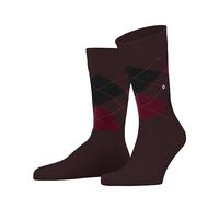 Burlington Dundee M So laine viscose fantaisie 1 paire, Chaussettes Homme, Rouge Merlot 8005, 40-46