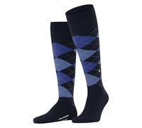 Burlington Edinburgh M Kh laine fantaisie 1 paire, Chaussettes longues Homme, Bleu Marine 6120, 40-46