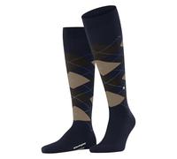 Burlington Edinburgh M Kh laine fantaisie 1 paire, Chaussettes longues Homme, Bleu Marine 6121, 40-46