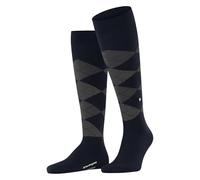 Burlington Edinburgh M Kh laine fantaisie 1 paire, Chaussettes longues Homme, Bleu Marine 6123, 40-46