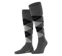Burlington Edinburgh M Kh laine fantaisie 1 paire, Chaussettes longues Homme, Gris Asphalt Melange 3180, 40-46