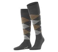 Burlington Edinburgh M Kh laine fantaisie 1 paire, Chaussettes longues Homme, Gris Dark Grey 3070, 40-46