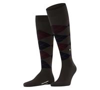 Burlington Edinburgh M Kh laine fantaisie 1 paire, Chaussettes longues Homme, Marron Dark Brown 5235, 40-46