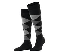 Burlington Edinburgh M Kh laine fantaisie 1 paire, Chaussettes longues Homme, Noir Black 3000, 40-46