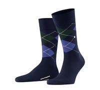 Burlington Edinburgh M So laine fantaisie 1 paire, Chaussettes Homme, Bleu Royal 6879, 40-46