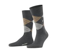 Burlington Edinburgh M So laine fantaisie 1 paire, Chaussettes Homme, Gris Dark Grey 3070, 40-46