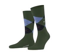 Burlington Edinburgh M So laine fantaisie 1 paire, Chaussettes Homme, Vert Asparagus 7045, 40-46