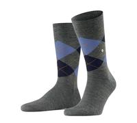 Burlington Edinburgh Melange M So laine fantaisie 1 paire, Chaussettes Homme, Bleu Cornflower Blue 6337, 40-46