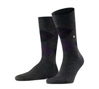 Burlington Edinburgh Melange M So laine fantaisie 1 paire, Chaussettes Homme, Vert Green Leaf 7271, 40-46