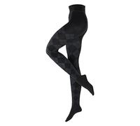 Burlington Elegant Essence W Ti coton fantaisie 1 paire, Collants Femme, Gris Anthracite Melange 3081, 38-40