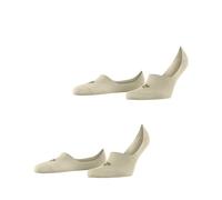 Burlington Everyday Multipack M In coton unies lot de 2 paires, Chaussettes invisibles Homme, Beige Gravel 4840, 41-42