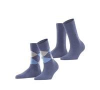 Burlington femme Everyday Mix 2-Pack chaussettes coton respirant | en coton peigné doux