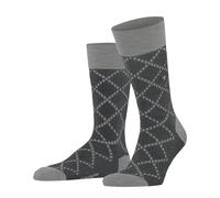 Burlington Ferry Road M So laine fantaisie 1 paire, Chaussettes Homme, Gris Dark Grey 3070, 40-46