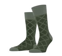 Burlington Ferry Road M So laine fantaisie 1 paire, Chaussettes Homme, Vert Asparagus 7045, 40-46