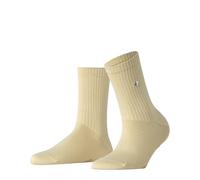 Burlington Fleet Street W So coton unies 1 paire, Chaussettes Femme, Beige Cream 4011, 36-41