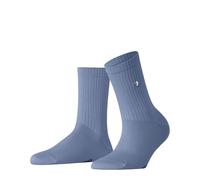 Burlington Fleet Street W So coton unies 1 paire, Chaussettes Femme, Bleu Sky Blue 6876, 36-41