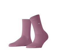 Burlington Fleet Street W So coton unies 1 paire, Chaussettes Femme, Rose English 8731, 36-41