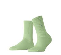 Burlington Fleet Street W So coton unies 1 paire, Chaussettes Femme, Vert Peppermint 7663, 36-41