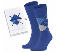 Burlington Basic Mix Gift Box M So coton fantaisie lot de 2 paires, Chaussettes Homme, Bleu Blue Mix 0050, 40-46