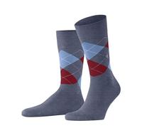 Burlington King M So coton fantaisie 1 paire, Chaussettes Homme, Bleu Blue/Blue 6661-O, 40-46