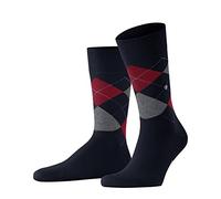 Burlington King M So coton fantaisie 1 paire, Chaussettes Homme, Bleu Marine 6120, 40-46