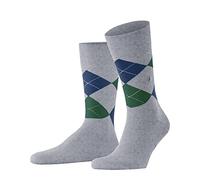 Burlington King M So coton fantaisie 1 paire, Chaussettes Homme, Gris Arctic Melange 3221, 40-46