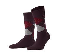 Burlington King M SO coton motif fantaisie 1 paire, Chaussettes Homme, Rouge (Claret 8375) nouveau - écologique, 40-46