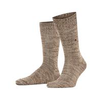 Burlington Knitting Hill M So laine coton fantaisie 1 paire, Chaussettes Homme, Marron Caramel 5042, 40-46