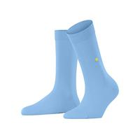 Burlington Lady W So coton unies 1 paire, Chaussettes Femme, Bleu Light Blue 6541, 36-41