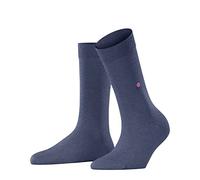 Burlington Lady W So coton unies 1 paire, Chaussettes Femme, Bleu Light Jeans 6662, 36-41
